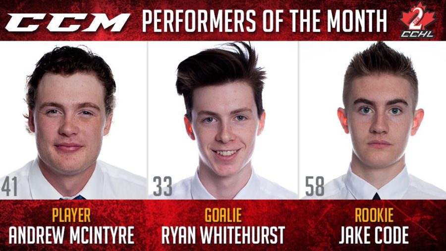 Jake Code announced as Rookie CCM Performer of the Month